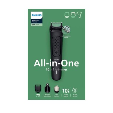 MÁQUINA CORTA PELO PHILIPS MULTIGROOM SERIE 3000 MG3931/15 CON 10 ACCESORIOS - 4