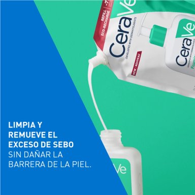 REFILL LIMPIADOR CERAVE ESPUMOSO 473 ML - 3