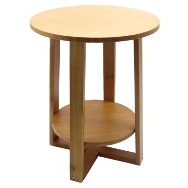 MESA DE APOYO RIPLEY HOME DOBLE CIRCULAR MADERA - 2