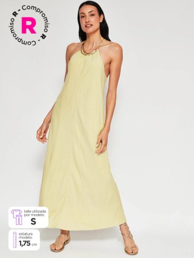 VESTIDO MUJER MARQUIS HALTER - 1