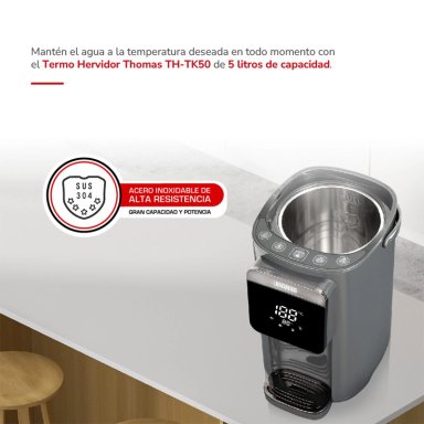 HERVIDOR THOMAS 5 LT TH-TK50 - 3