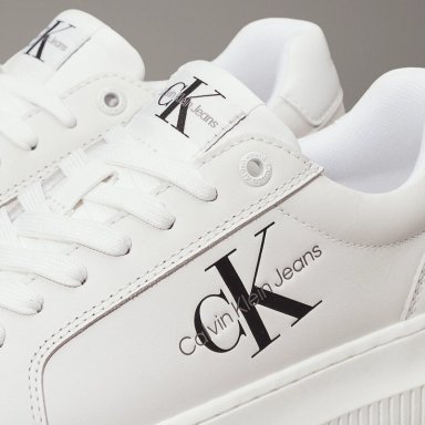 ZAPATILLAS MUJER CALVIN KLEIN CASUALES BLANCO YW0YW00823YBR - 7