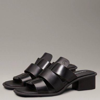SANDALIAS MUJER CALVIN KLEIN NEGRO YW0YW017020GJ  - 2