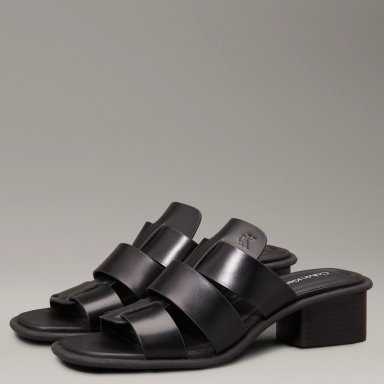 SANDALIAS MUJER CALVIN KLEIN NEGRO YW0YW017020GJ  - 2