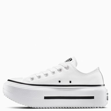 ZAPATILLAS MUJER CONVERSE URBANAS BLANCO CHUCK TAYLOR ALL STAR LIFT DOUBLE STACK - 3