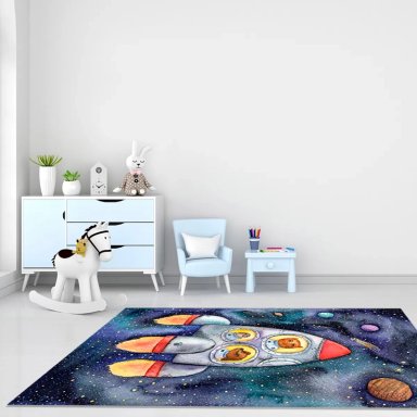 ALFOMBRA IDETEX SPACE INFANTIL 120 X 120 CM - 2