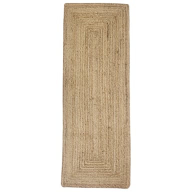 ALFOMBRA PASILLERA IDETEX BRAIDED KAYA 70X200 CM NATURAL - 1