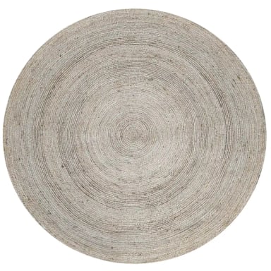 ALFOMBRA REDONDA IDETEX BRAIDED 200 CM ARENA - 1