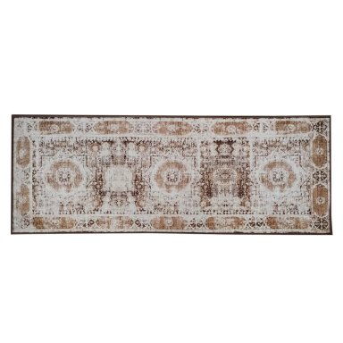 ALFOMBRA DE PASILLO IDETEX KENI CAFÉ 67X180CM - 1