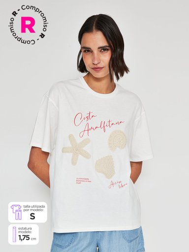 POLERA MUJER MARQUIS ALGODÓN GRÁFICA - 1