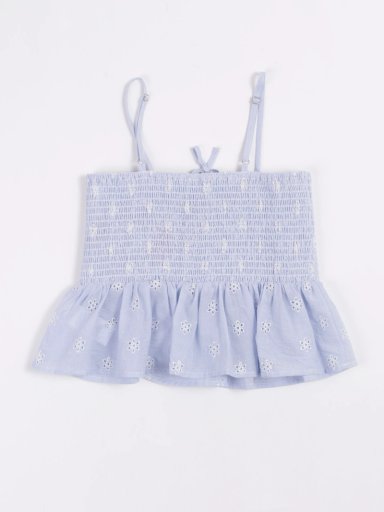 POLERA SIN MANGAS NIÑA M6T TEEN BRODERIE - 2
