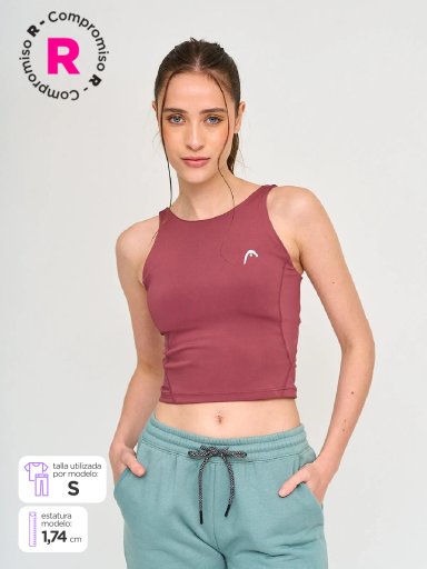 PETO MUJER HEAD SIN MANGAS - 1