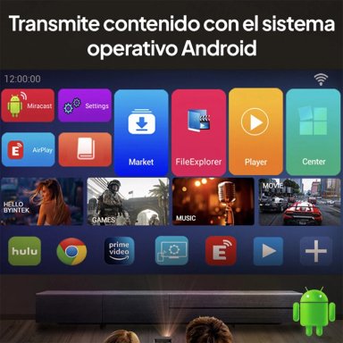 PROYECTOR BYINTEK QHD SMART LOVE P70 300 ANSI - 2