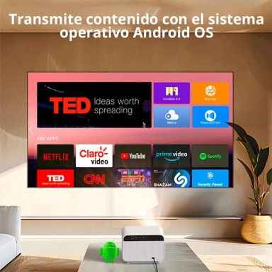 PROYECTOR BYINTEK FHD SMART LOVE U12 800 ANSI - 2