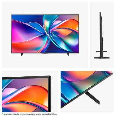 SMART TV HISENSE QLED 4K UHD 55” 55Q6QV - 5