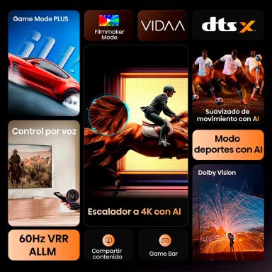 SMART TV HISENSE LED 4K UHD 65” 65A6NV - 4