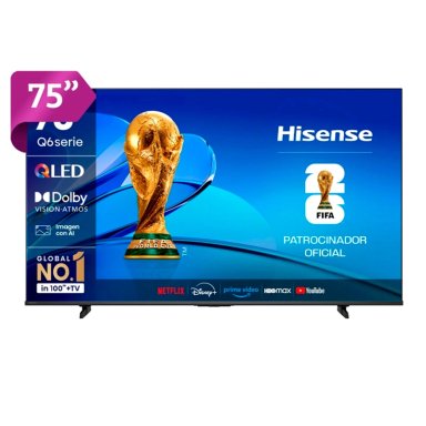 SMART TV HISENSE QLED 4K UHD 75” 75Q6QV - 1