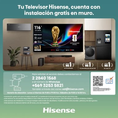 SMART TV HISENSE MINI LED 4K UHD 85” 85U8QG - 12
