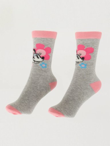 SET CALCETINES NIÑA MINNIE TEEN FLOR - 2
