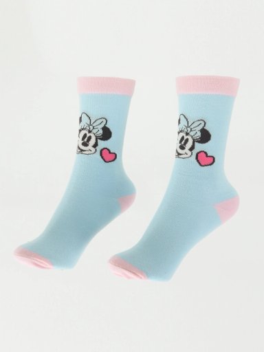 SET CALCETINES NIÑA MINNIE TEEN FLOR - 3
