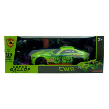 AUTO RADIO CONTROLADO ALTA VELOCIDAD CRAZY 1:10 - 1