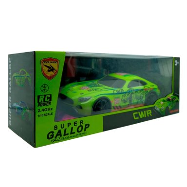 AUTO RADIO CONTROLADO ALTA VELOCIDAD CRAZY 1:10 - 3