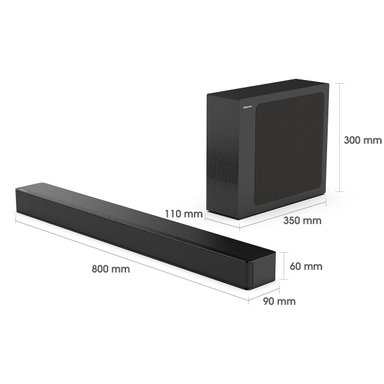 SOUNDBAR BLUETOOTH HISENSE H2100 2.1 CH - 2