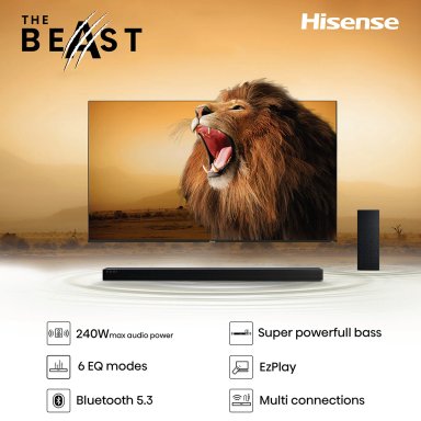 SOUNDBAR BLUETOOTH HISENSE H2100 2.1 CH - 3