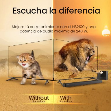 SOUNDBAR BLUETOOTH HISENSE H2100 2.1 CH - 8