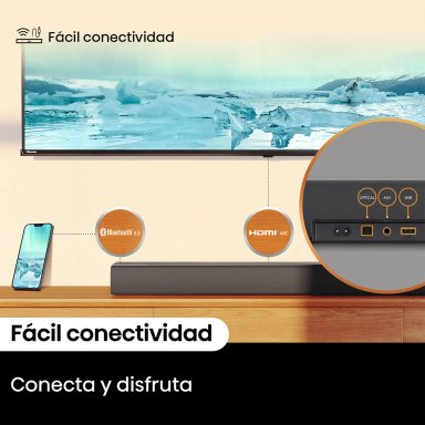 SOUNDBAR BLUETOOTH HISENSE H3100 3.1 CH - 4