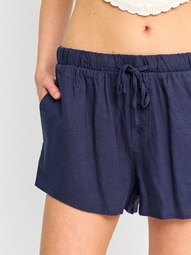 SHORT MUJER INDEX FLUIDO BOTONES - 4