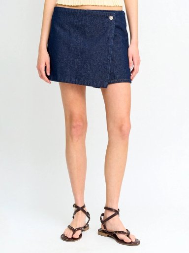 FALDA SHORT MUJER INDEX ALGODÓN CRUZADA - 3