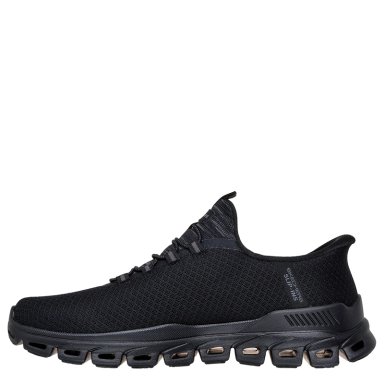 ZAPATILLAS HOMBRE SKECHERS CASUAL NEGRO SLIP INS GLIDE STEP - 3