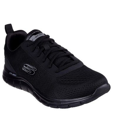 ZAPATILLAS HOMBRE SKECHERS URBANO NEGRO TRACK - 3