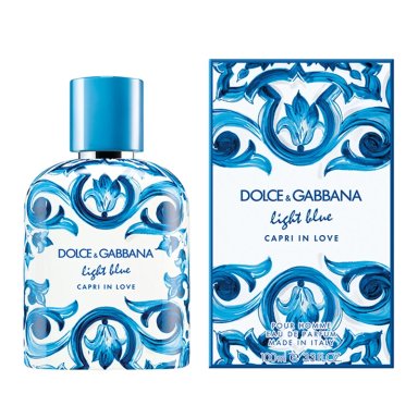 PERFUME DOLCE&GABBANA LIGHT BLUE CAPRI IN LOVE HOMBRE EDP 100 ML - 2