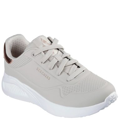 ZAPATILLAS MUJER SKECHERS CASUALES CRUDO UNO LITE - 3