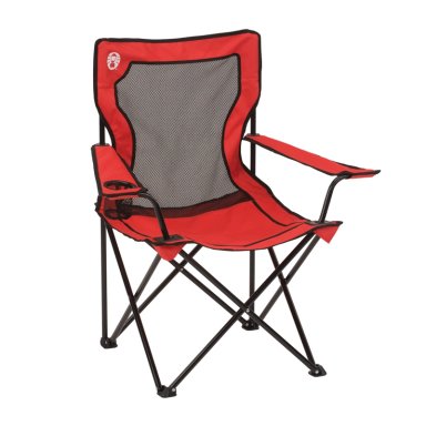 MUEBLE DE CAMPING COLEMAN SILLA QUAD ROJO - 1