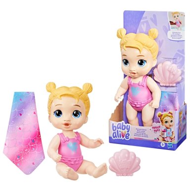 MUÑECA BABY ALIVE HARPER HUGS CHAPUZÓN DE SIRENA - 3