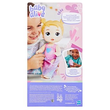 MUÑECA BABY ALIVE HARPER HUGS CHAPUZÓN DE SIRENA - 5