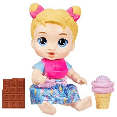 MUÑECA BABY ALIVE DULCES GOLOSINAS HARPER HUGS - 1