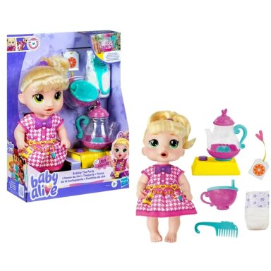 MUÑECA BABY ALIVE FIESTA DE TÉ BURBUJEANTE LALA GOOGOO - 1