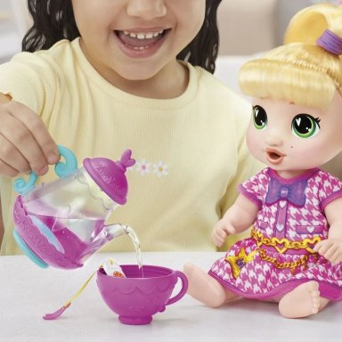 MUÑECA BABY ALIVE FIESTA DE TÉ BURBUJEANTE LALA GOOGOO - 6