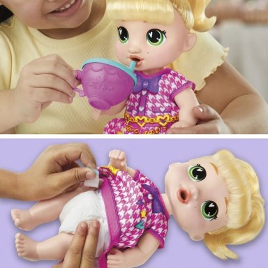 MUÑECA BABY ALIVE FIESTA DE TÉ BURBUJEANTE LALA GOOGOO - 7