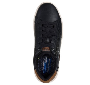 ZAPATILLAS HOMBRE SKECHERS CASUALES NEGRO ZANE - 4