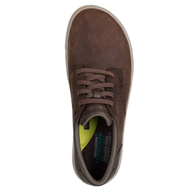 ZAPATILLAS HOMBRE SKECHERS CASUALES CAFÉ SOLANO - 4
