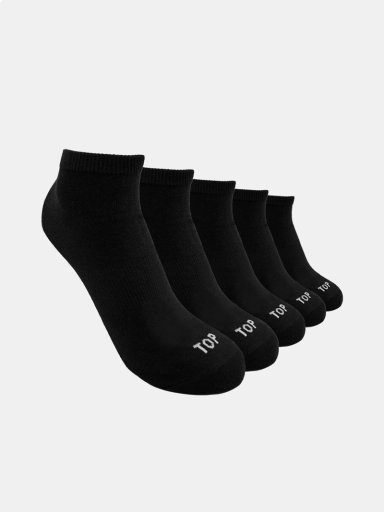 PACK X5 CALCETINES ALGODÓN HOMBRE TOP - 1