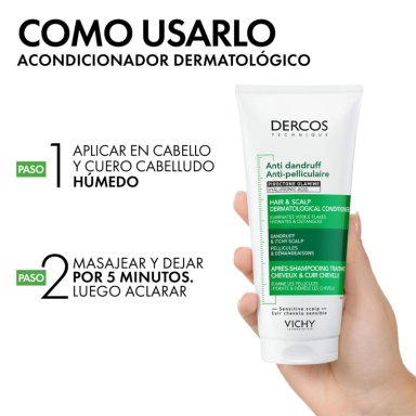 ACONDICIONADOR ANTICASPA VICHY DERCOS 200 ML - 7