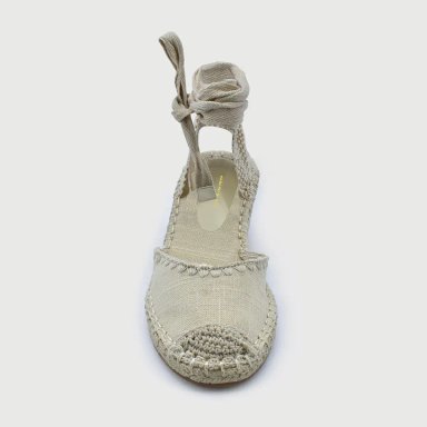 SANDALIAS MUJER MARQUIS CUERO MARÍA PAZ BLANCO SALP - 4