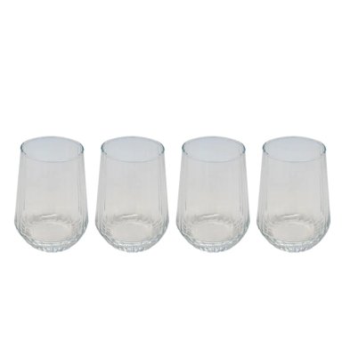 SET 4 VASOS GLASSO ZAPHIRE 410 ML - 4