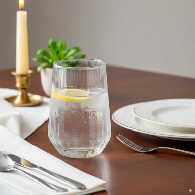 SET 4 VASOS GLASSO ZAPHIRE 410 ML - 7